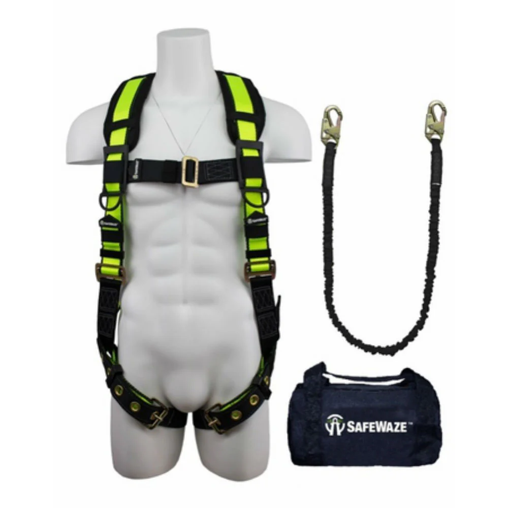 Safewaze FS-133-XXL Fall Protection Kit with 2X-Large Harness - Mactool Shop
