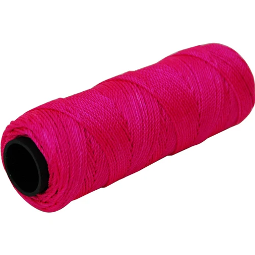 MarshallTown ML569 10204 - Twisted Nylon Mason's Line 250' Fl Pink, Size 18 4