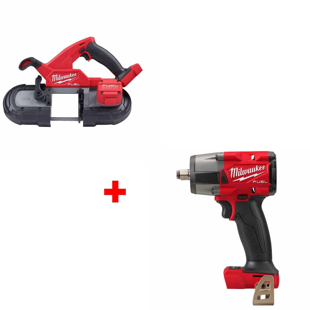 Milwaukee 2829-20 M18 FUEL Band Saw, Bare w/ FREE 2962-20 M18 Impact Wrench - Mactool Shop