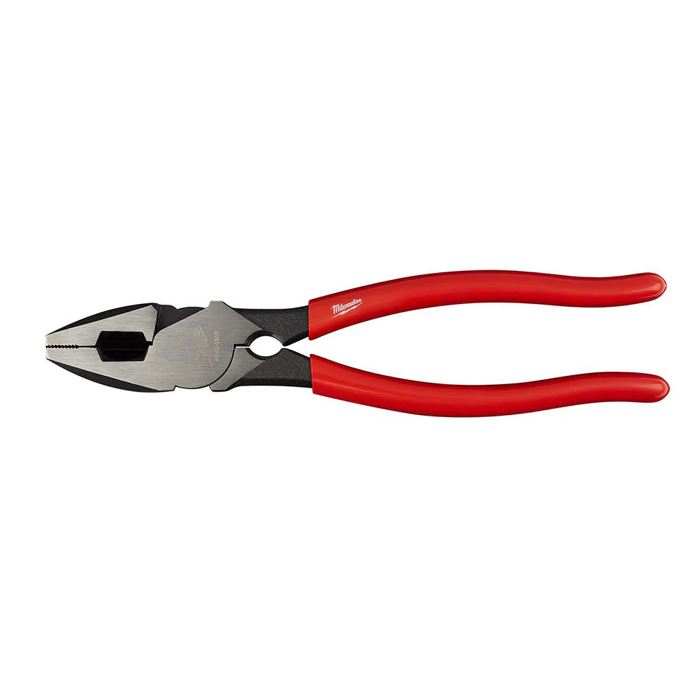 Milwaukee 48-22-6503 High Leverage Linesman's Pliers with Thread Cleaner - Mactool Shop