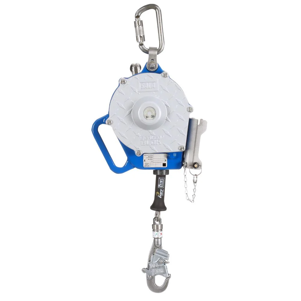 DBI Sala 3400145 Sealed-Blok Self-Retracting Lifeline, Retrieval with Bracket, Stainless Steel Cable, 30' (9 m) - Mactool Shop