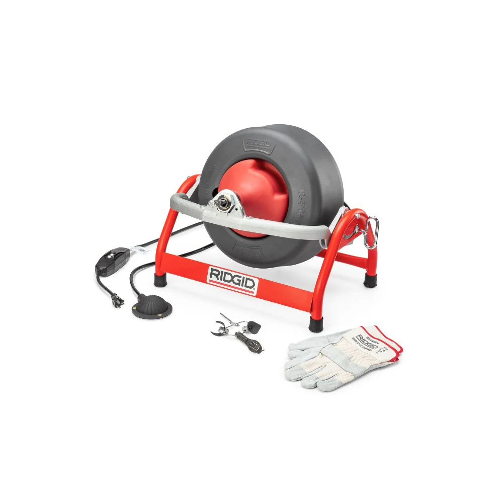 Ridgid 53122 K3800 115V Drum Machine with C-45 and Tools - Mactool Shop