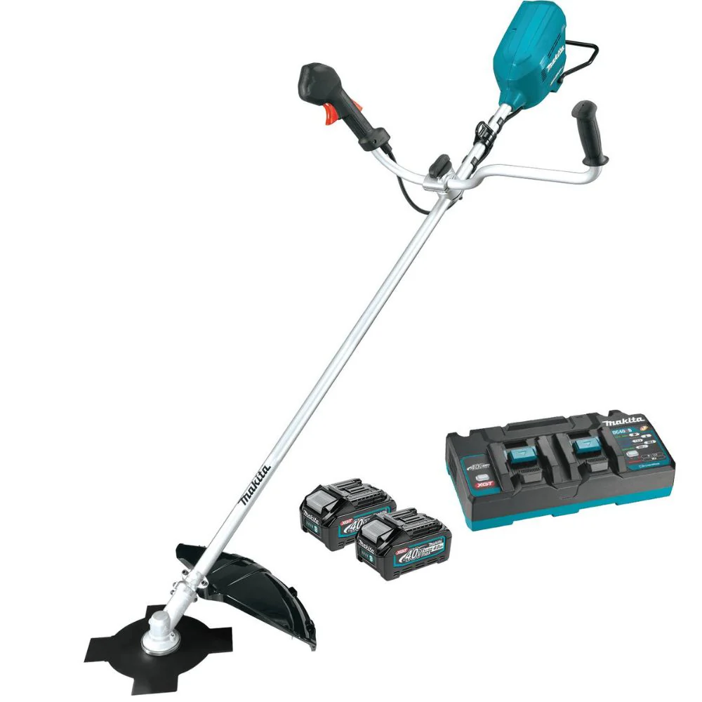 Makita GRU05PM 80V max (40V max X2) XGT Brushless Cordless Brush Cutter Kit (4.0Ah) - Mactool Shop
