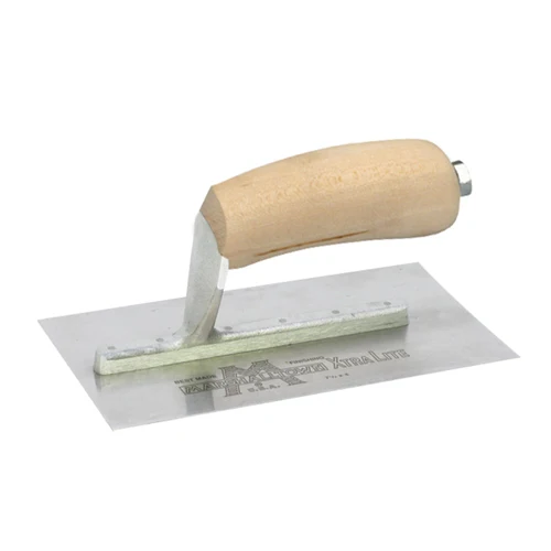 MarshallTown MXS754 14247 - 7 1/2 X 4 Wall Form Trowel-Wood Handle - Mactool Shop