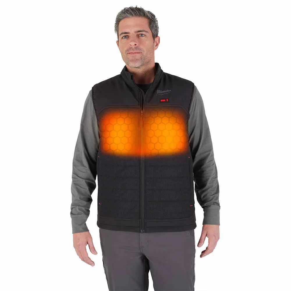 Milwaukee M300B-20 M12 Heated Black Axis Vest Only - Mactool Shop