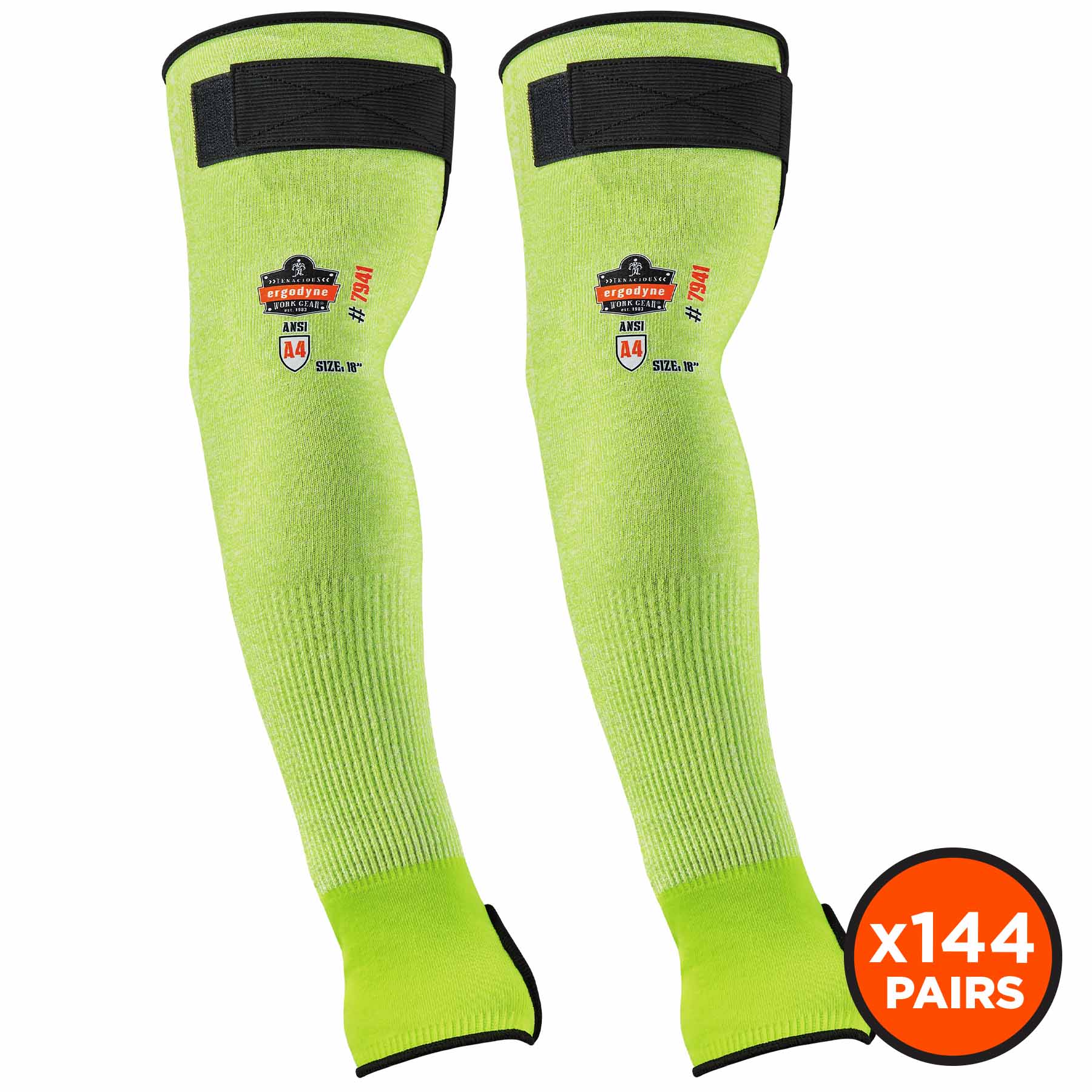 Ergodyne 17947 7941-CSPR 18 in Lime CR Protective Arm Sleeve 144-Pair - Mactool Shop