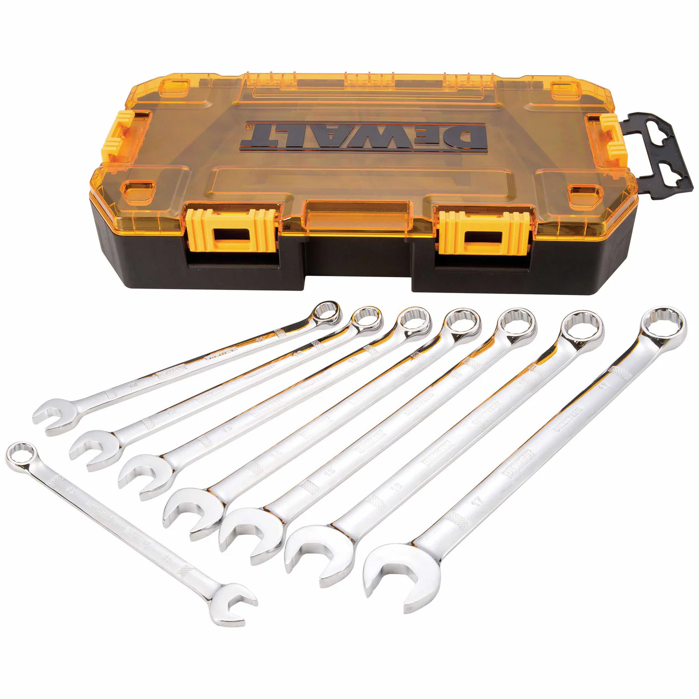 Dewalt DWMT73810 8 Piece Metric Combination Wrench Set - Mactool Shop