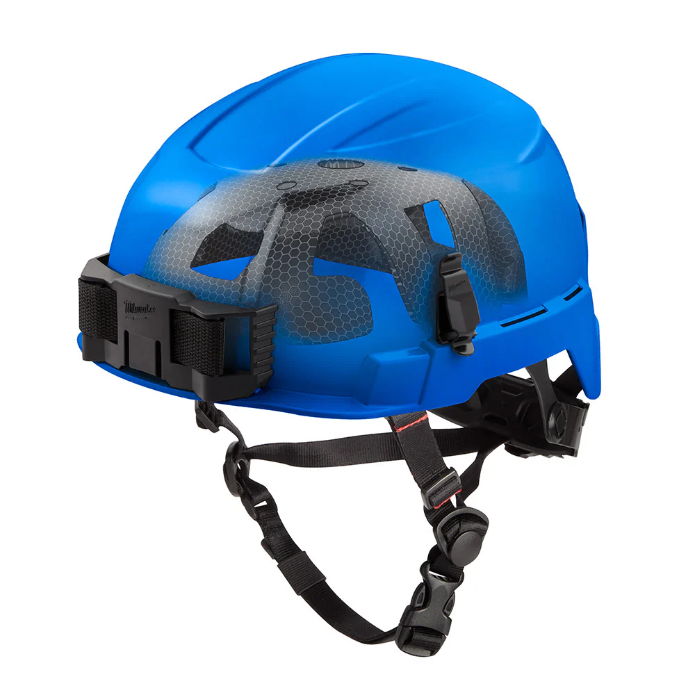 Milwaukee 48-73-1355 BOLT Blue Safety Helmet with IMPACT ARMOR Liner (USA) - Type 2, Class E - Mactool Shop