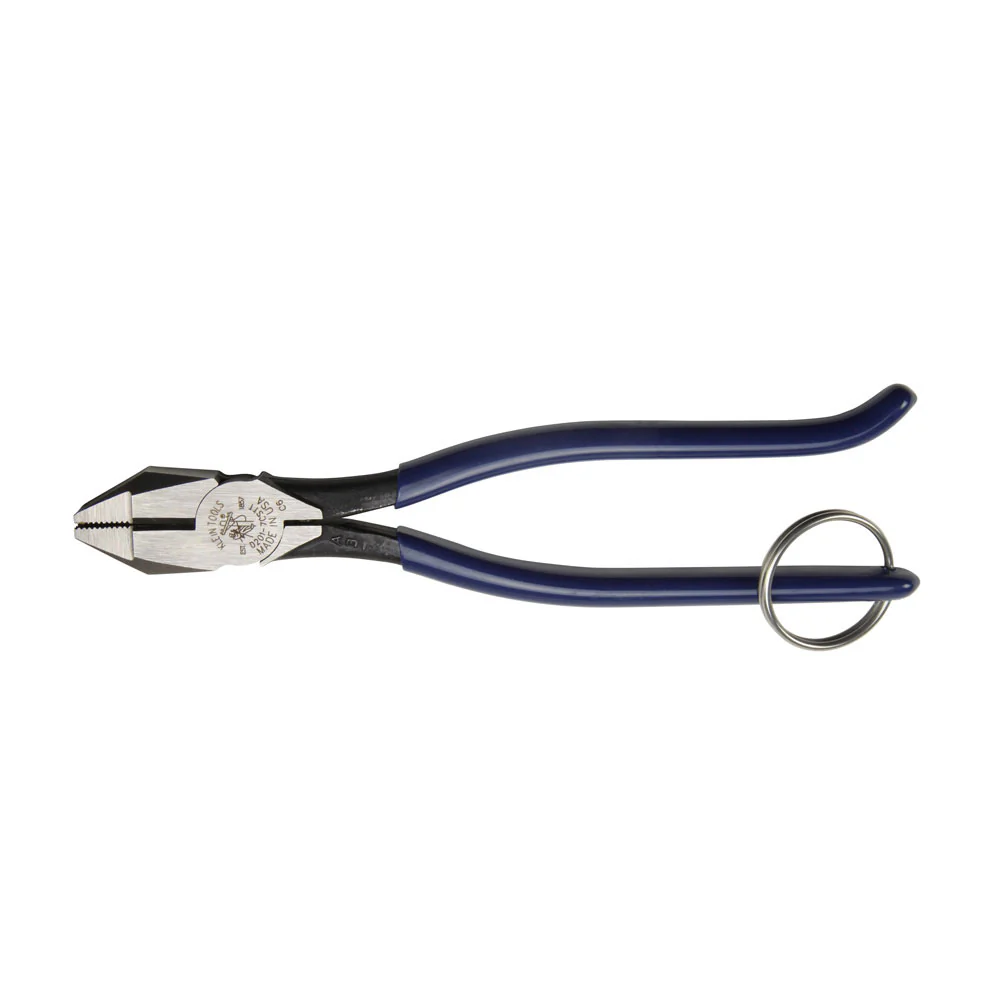 Klein Tools D201-7CSTT Ironworker Pliers with Tether Ring - Mactool Shop