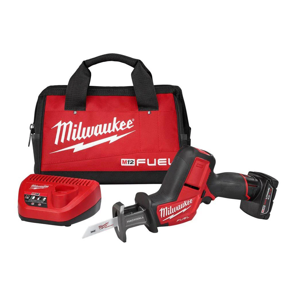 Milwaukee 2520-21XC M12 FUEL HACKZALL Recip Saw kit - Mactool Shop
