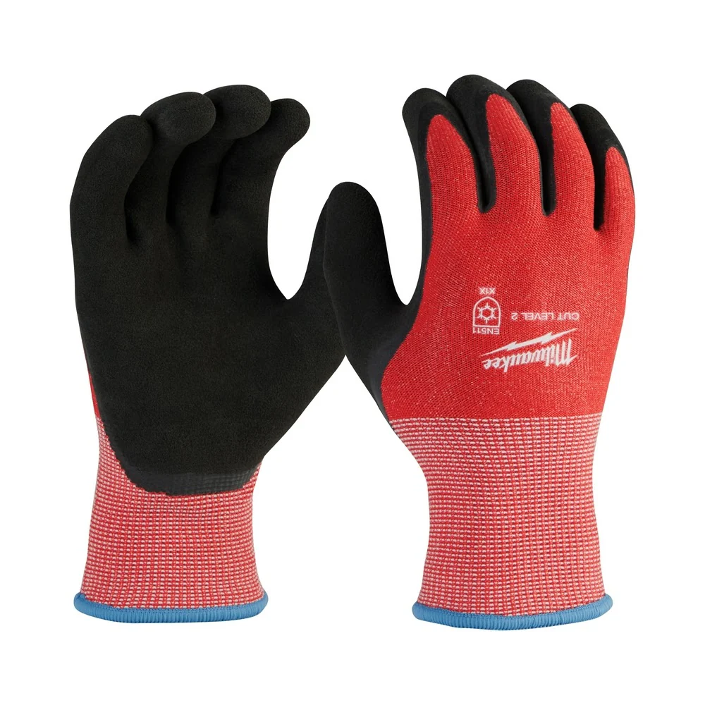 Milwaukee 48-73-7920 Cut Level 2 Winter Dipped Gloves - S - Mactool Shop
