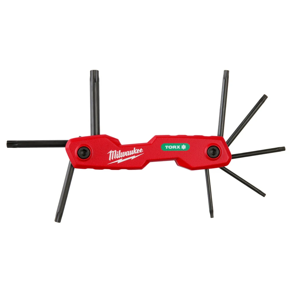 Milwaukee 48-22-2184 8-Key Folding Hex Key Set - Torx - Mactool Shop