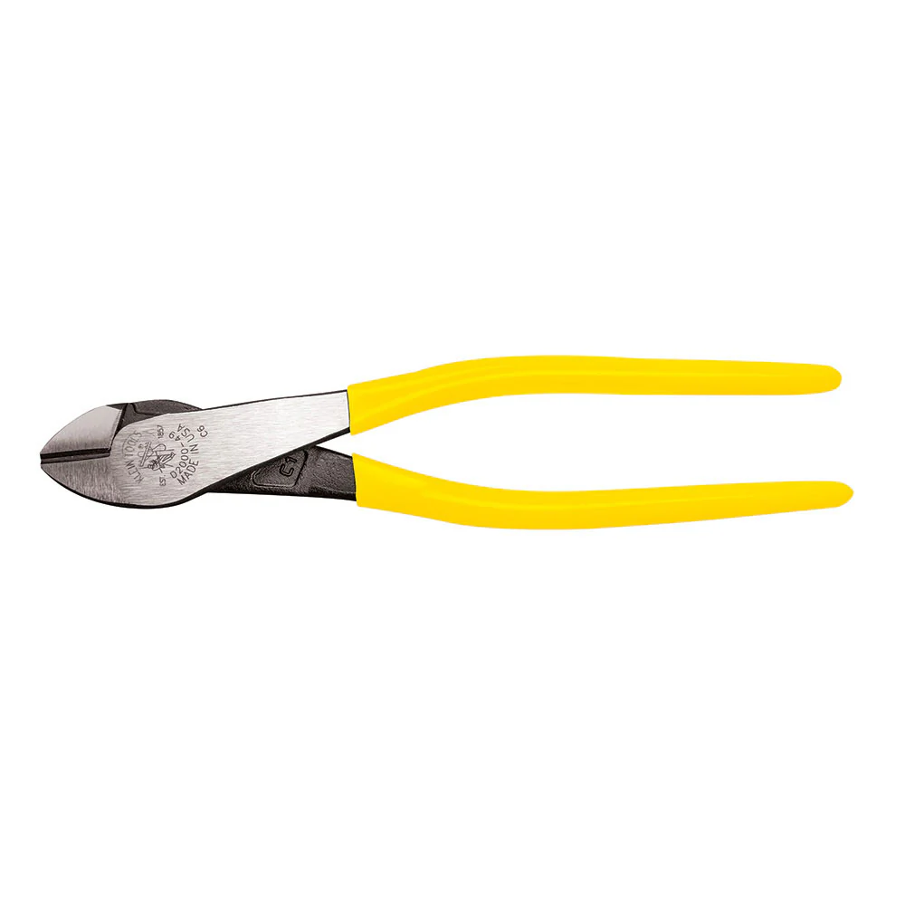 Klein Tools D2000-49 Pliers, Diagonal-Cutters, Angled Head, 9