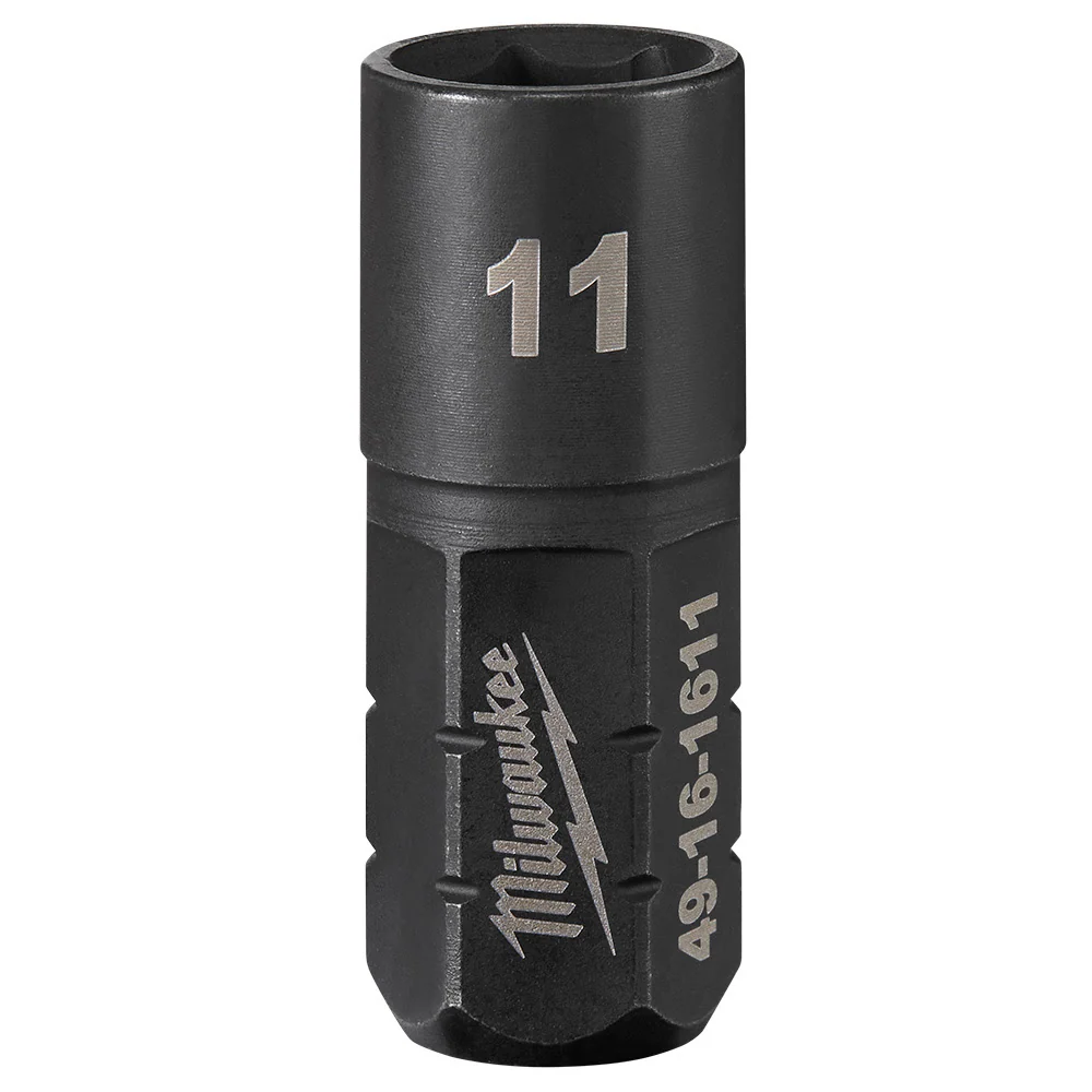 Milwaukee 49-16-1611 INSIDER Box Ratchet Socket 6 Point 11mm - Mactool Shop