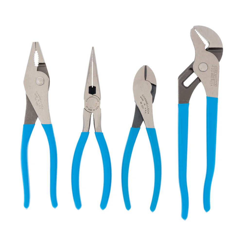 Channellock PC-2 4pc Pro's Choice Set, Plier Assortment - Mactool Shop