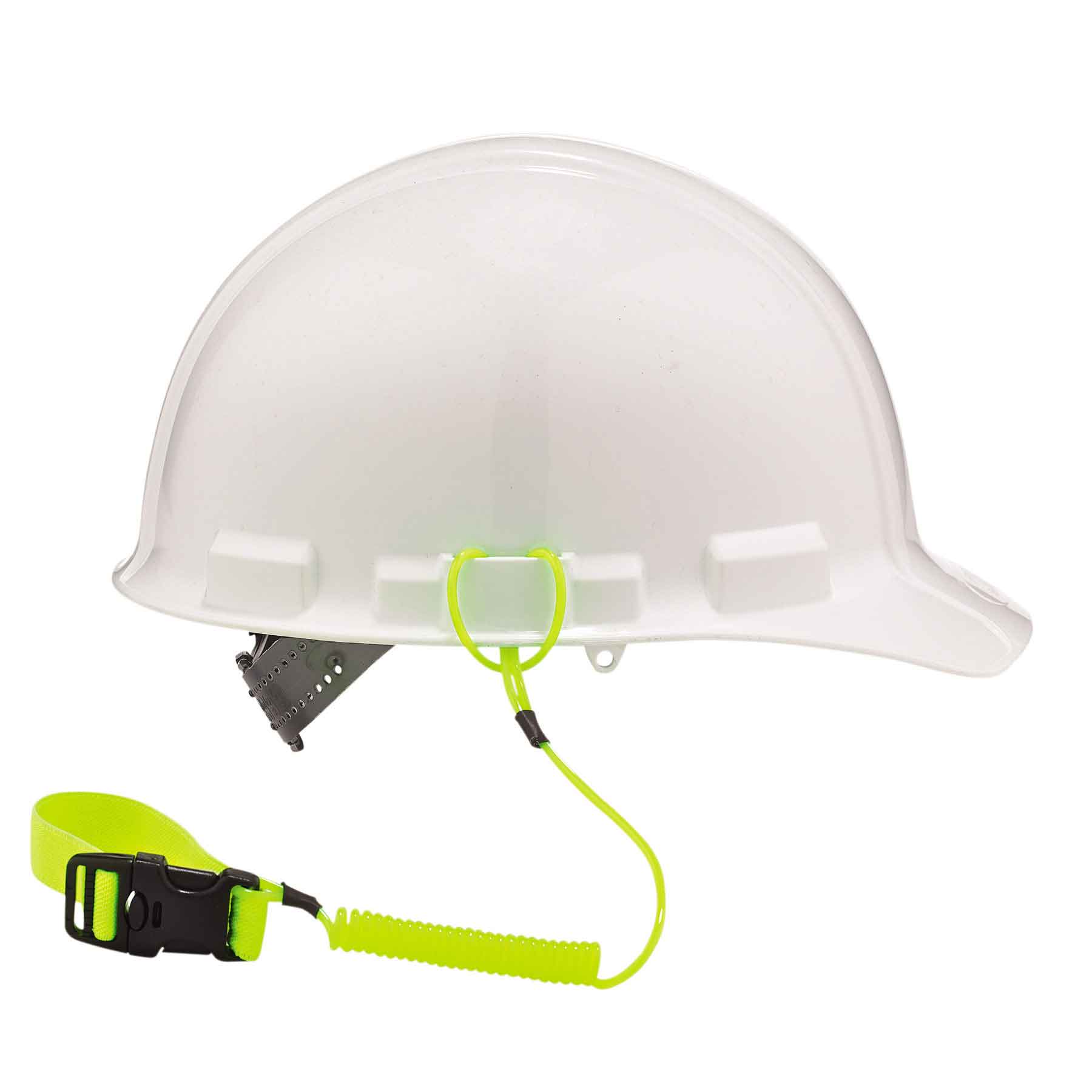 Ergodyne 19157 OAH 3157 Coil Hard Hat Lanyard with Buckle - Mactool Shop