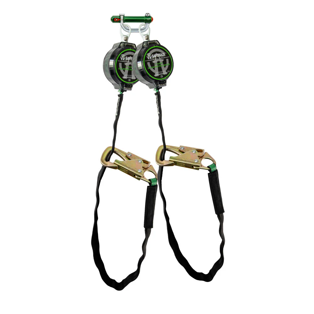Safewaze 018-5036 7' Web Dual Leg Tie Back Retractable With 9013 BWB - Mactool Shop
