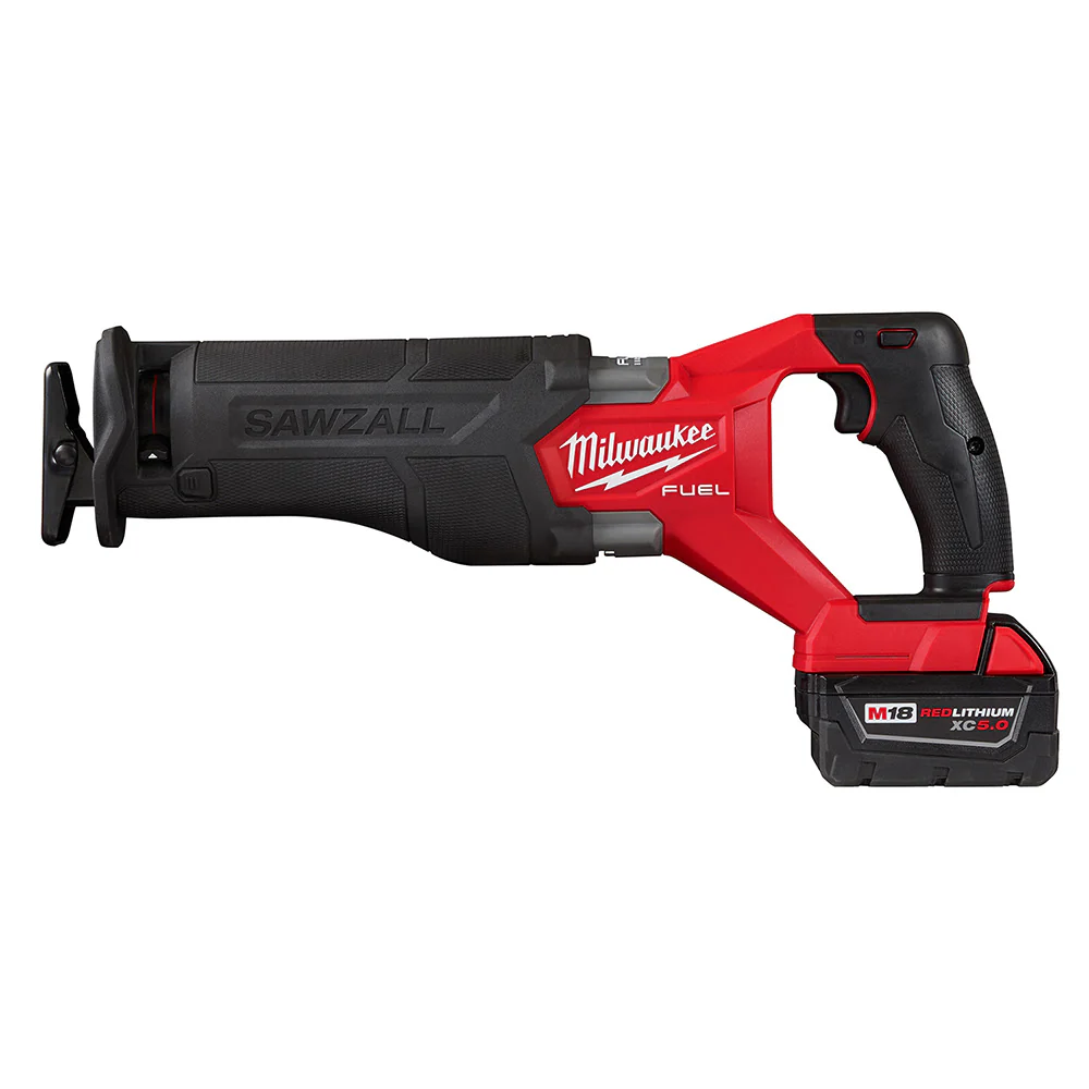 Milwaukee 2821-21 M18 FUEL™ SAWZALL® Recip Saw - 1 Battery XC5.0 Kit - Mactool Shop