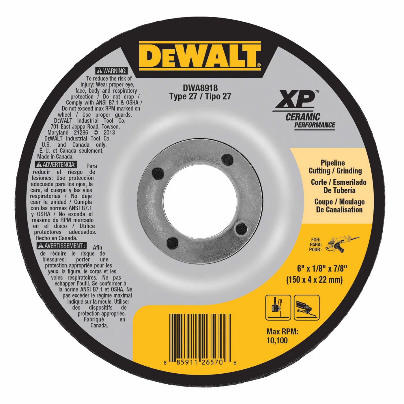 DeWalt DWA8918 6