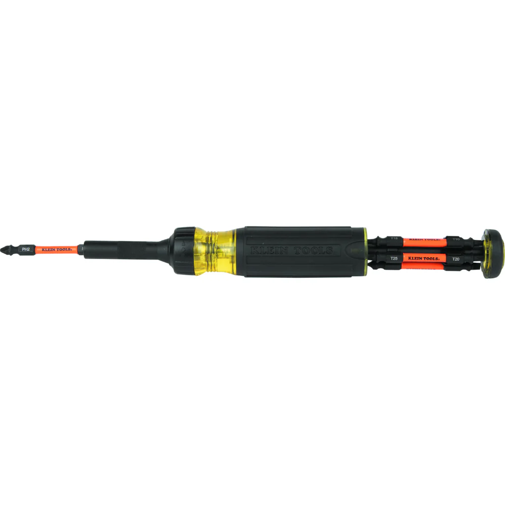 Klein 32313HD 13-in-1 Ratcheting Impact Rated Screwdriver - Mactool Shop