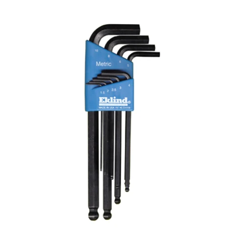 Eklind 13609 9pc ball hex key set metric sz. 1.5mm-10mm - Mactool Shop
