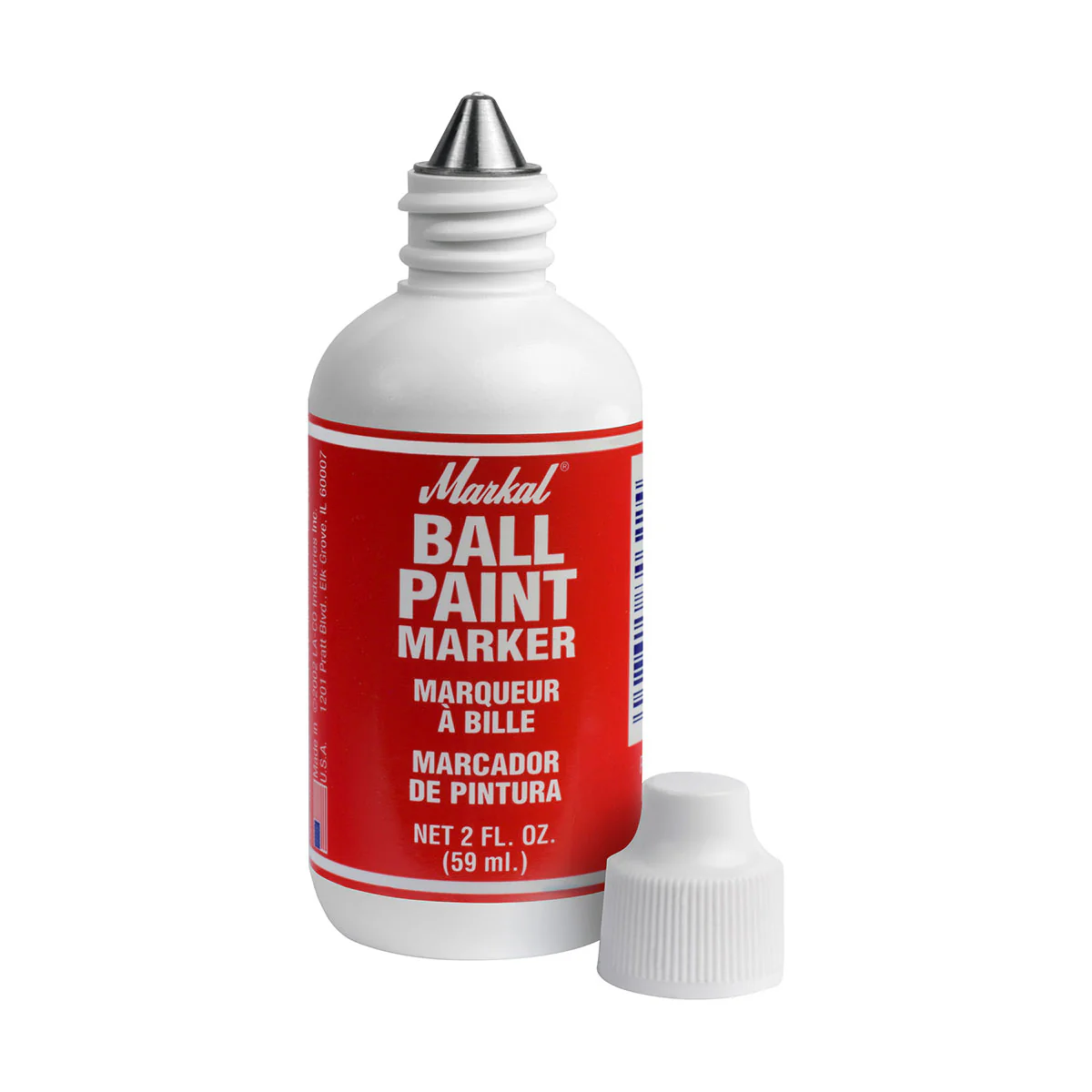 Markal 84622 Ball Paint Marker, Bulk, Red, 48 Pack - Mactool Shop