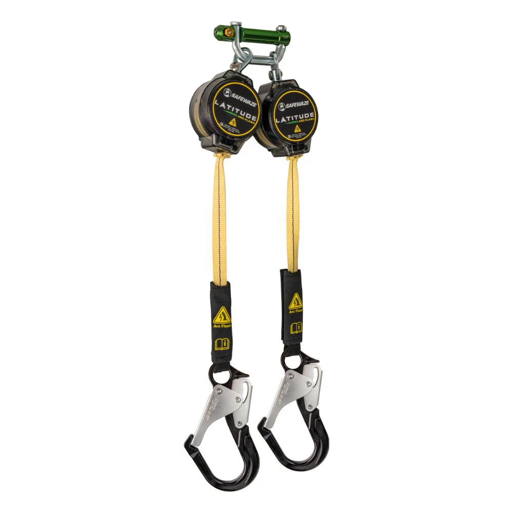 Safewaze 020-5216 Latitude Pro Arc Flash 7' Dual Web SRL: 9013 BWB, Alu Rebar Hooks - Mactool Shop