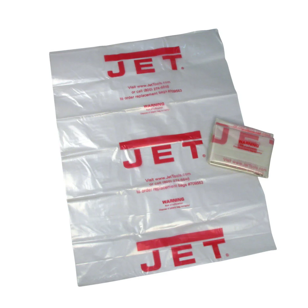 Jet JT9-717511 Clear Plastic Bag for JET Cyclone Canister (all models) 5 Pack - Mactool Shop