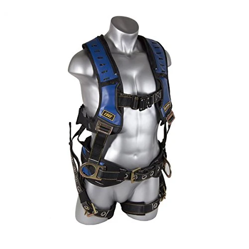 Guardian 193132 Construction Premium Edge Harness XXL, Blue-Black, Quick-Connect Chest, TB Waist/Legs - Mactool Shop