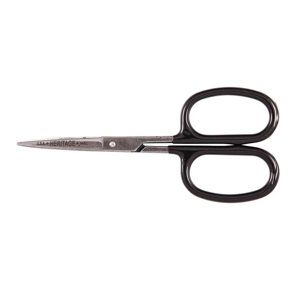 Klein 546C Rubber Flashing Scissor w/Curved Blade, 5-1/2