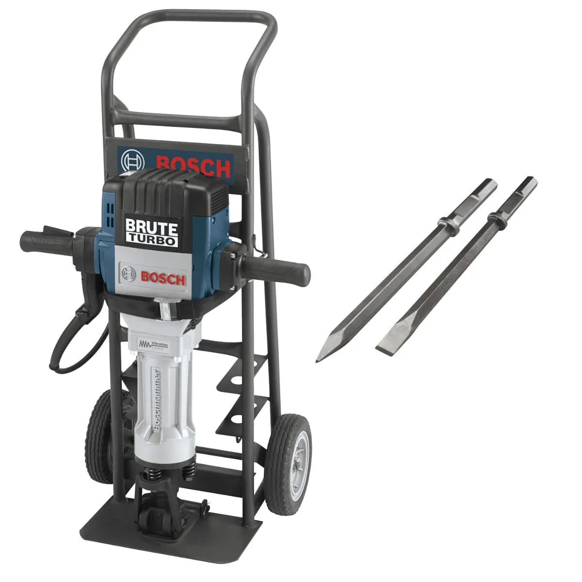 Bosch BH2770VCD 120V 1-1/8 Hex Brute Turbo Breaker Hammer Deluxe Kit - Mactool Shop