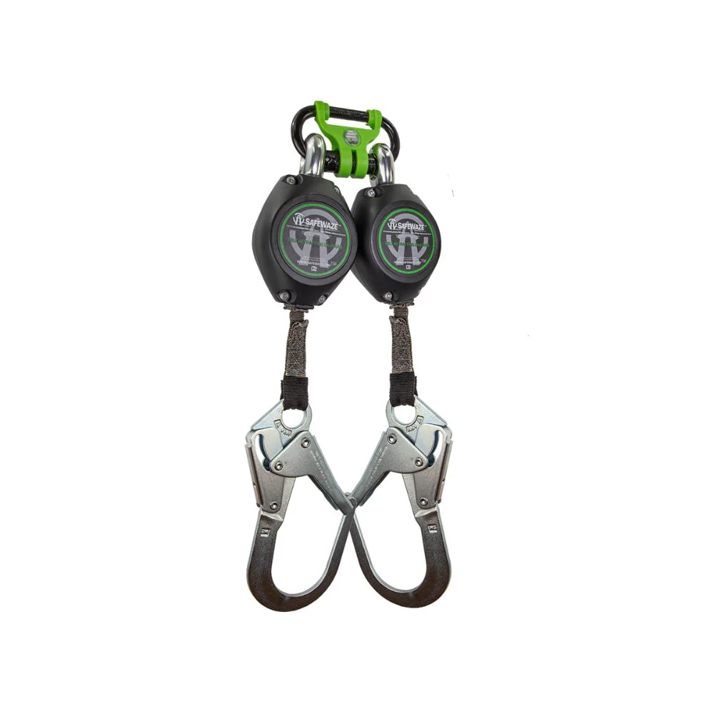 Safewaze FS-FSP15085W-RBH-BWB Latitude HD 7' Dual Web SRL: 1014 BWB, Rebar Hooks - Mactool Shop