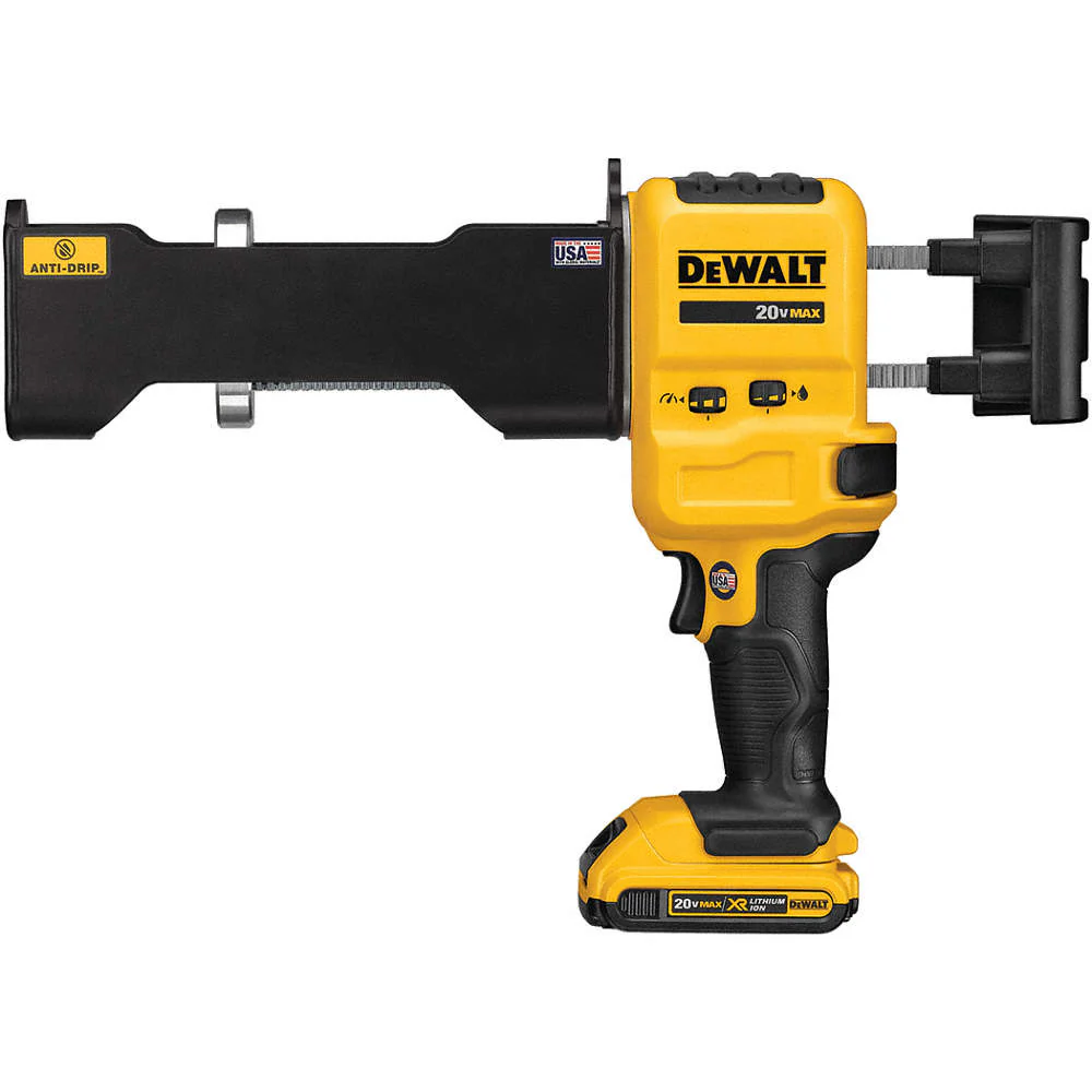 Dewalt DCE591B Cordless Dual Cartridge Caulk Gun, 20.0 V, Bare Tool, 21 oz. Capacity - Mactool Shop