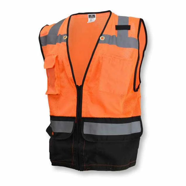 Radians SV59B-2ZOM-2X Orange Type R Class 2 Heavy Duty Surveyor Safety Vest - 2XL - Mactool Shop