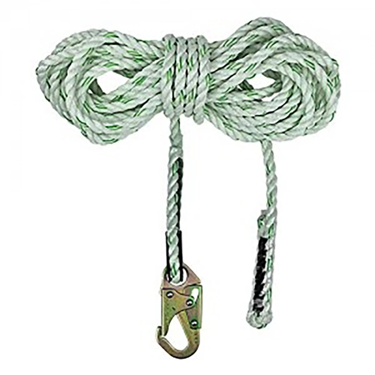 Safewaze FS700-150 150' Rope Lifeline With Double Locking Snap Hook - Mactool Shop