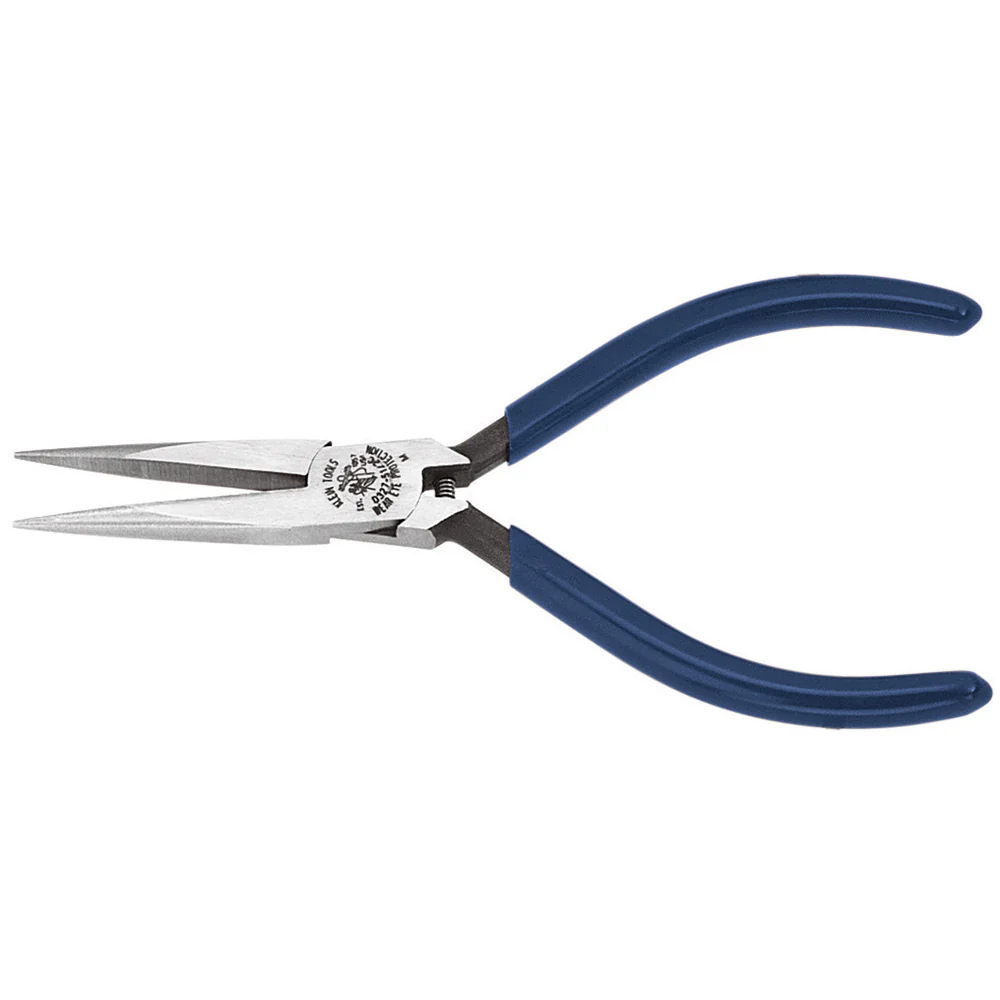 Klein Tools D327-51/2C Long-Nose Pliers, Slim, 1/16