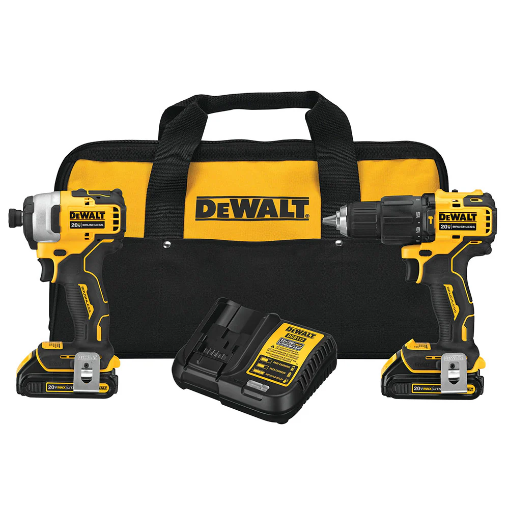 DeWalt DCK279C2 ATOMIC 20V 1/2