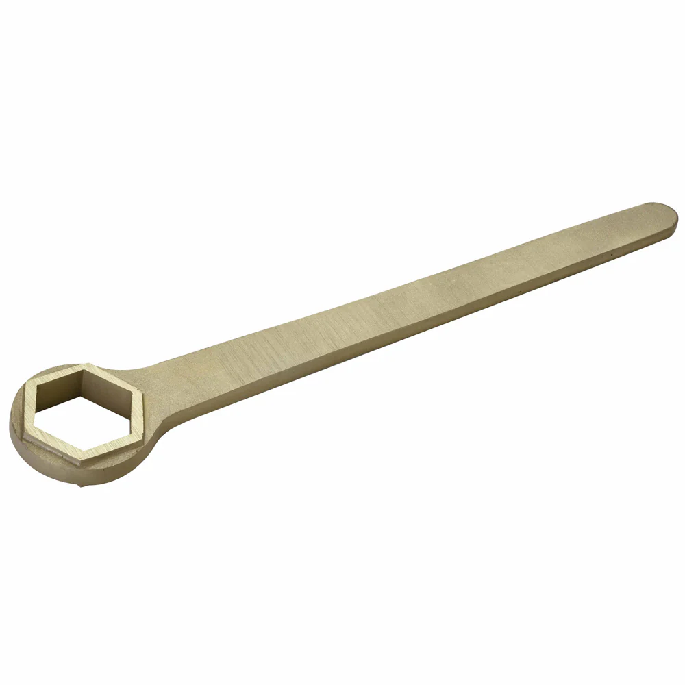 CS Unitec Ex204-46B Copper Beryllium Non-Sparking, Non-Magnetic, Corrosion Resistant 6 Point Box End Wrench 46 mm - Mactool Shop