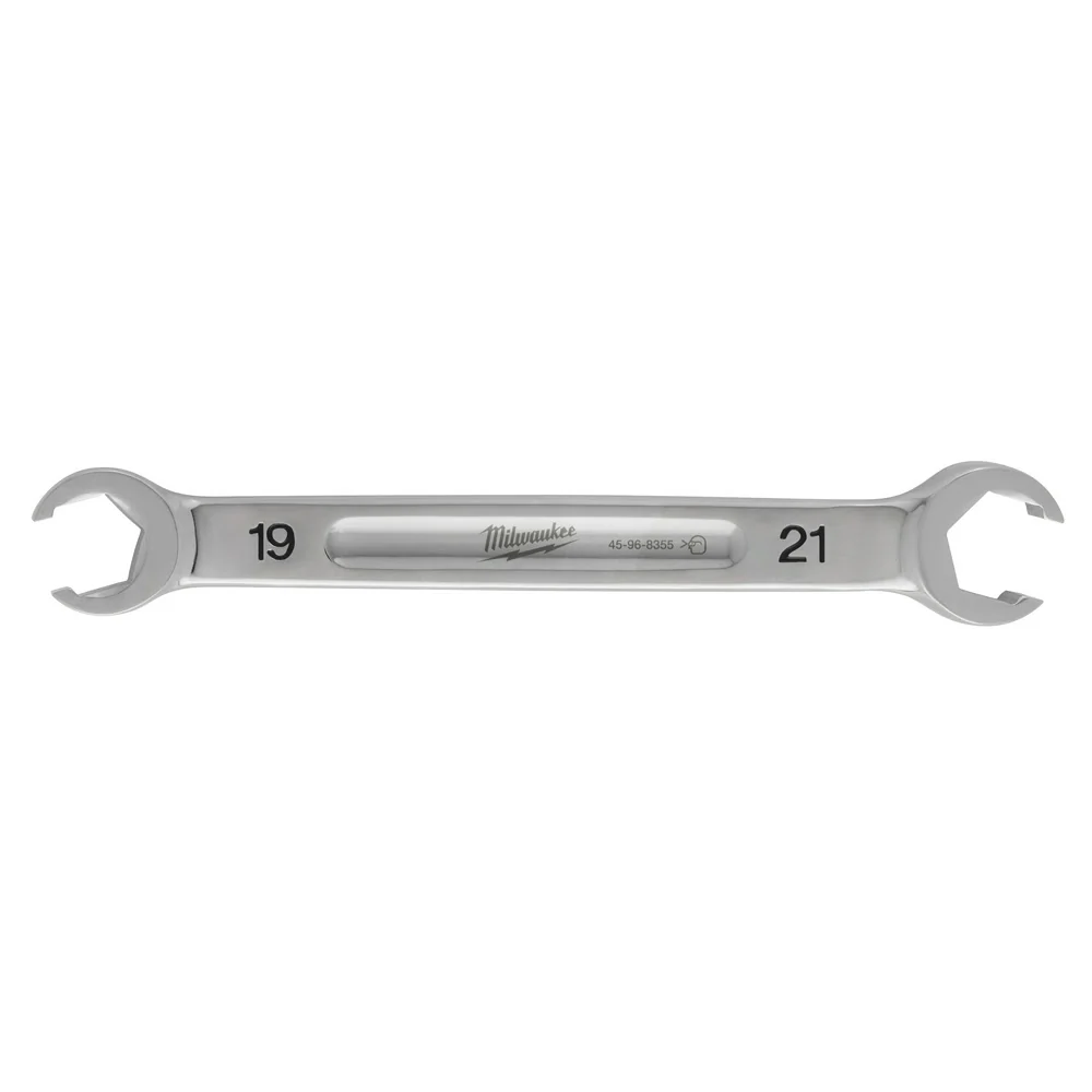 Milwaukee 45-96-8355 19mm X 21mm Double End Flare Nut Wrench - Mactool Shop