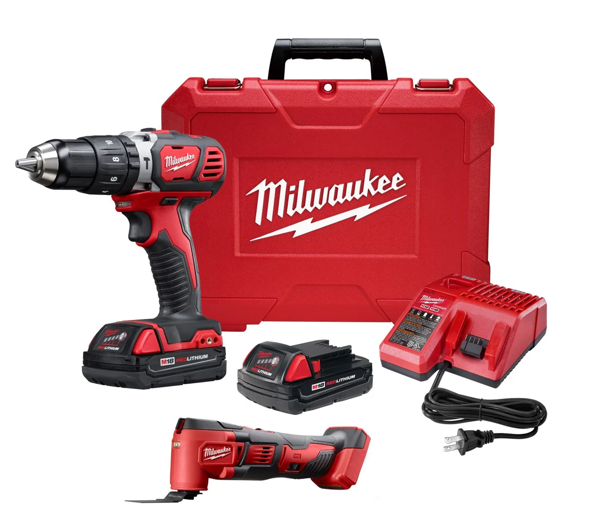 Milwaukee 2607-22CTM M18™ 1/2 in. HMR DR + Multi Tool - Mactool Shop