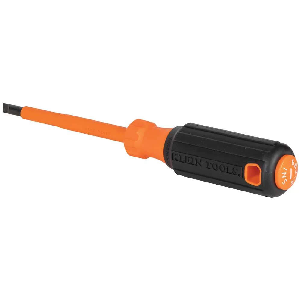 Klein 6824INS Insulated Screwdriver, 1/4