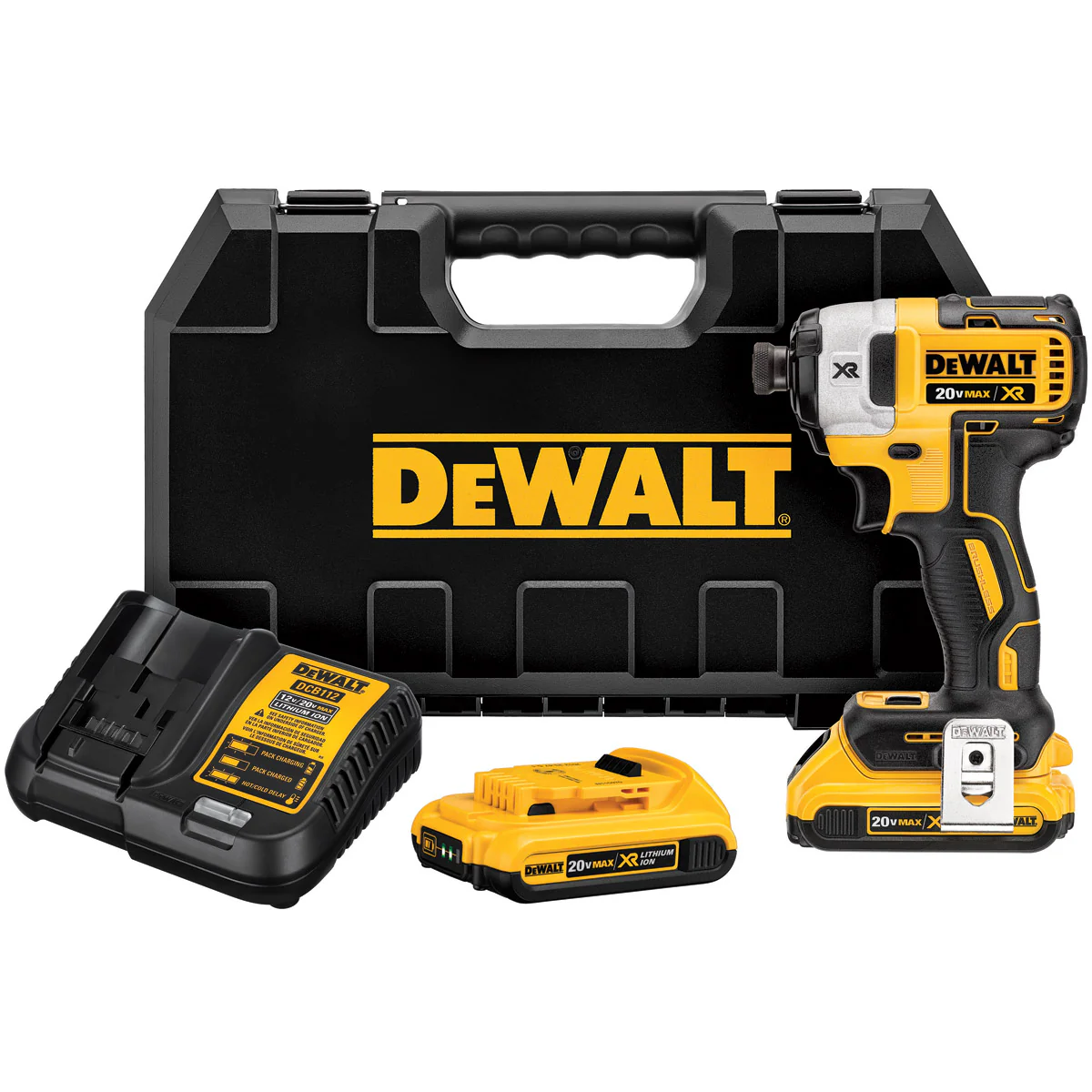 DeWalt DCF887D2 20V MAX XR Brushless 1/4