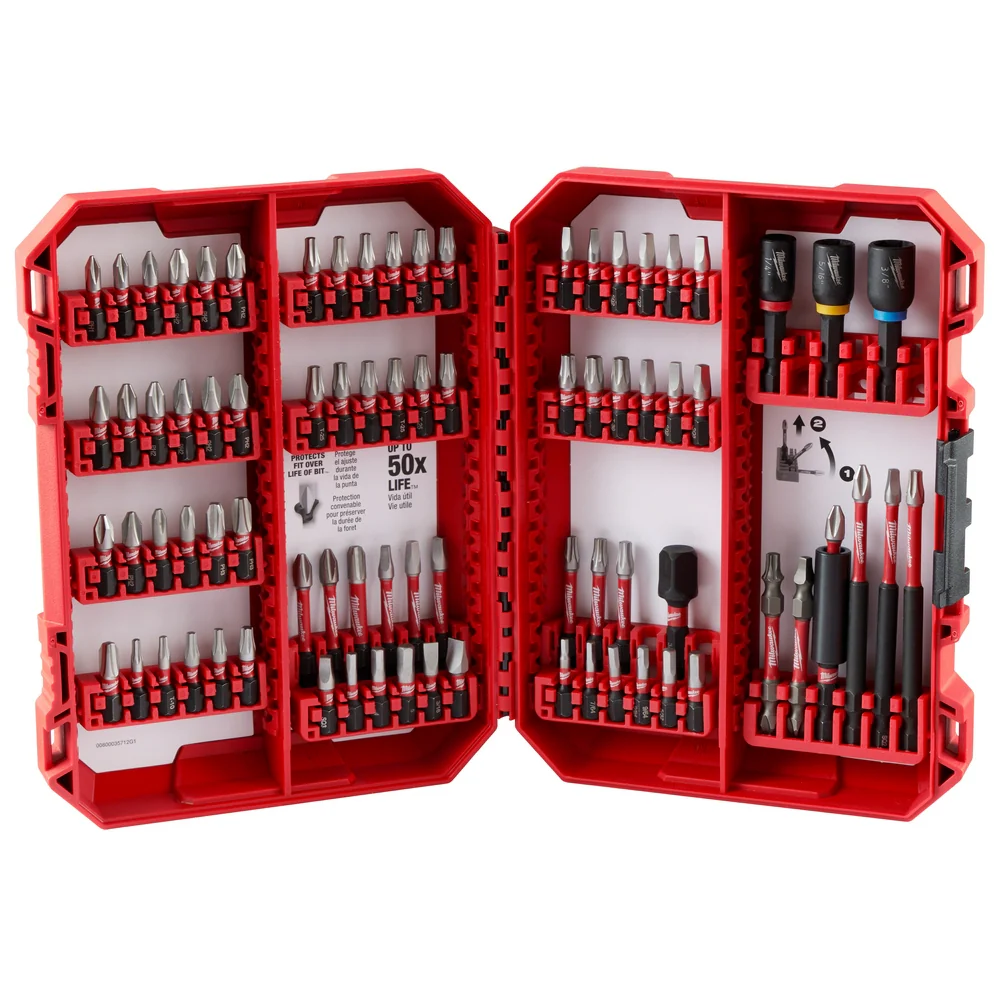 Milwaukee 48-32-4094 SHOCKWAVE Impact Duty Driver Bit Set - 80PC - Mactool Shop