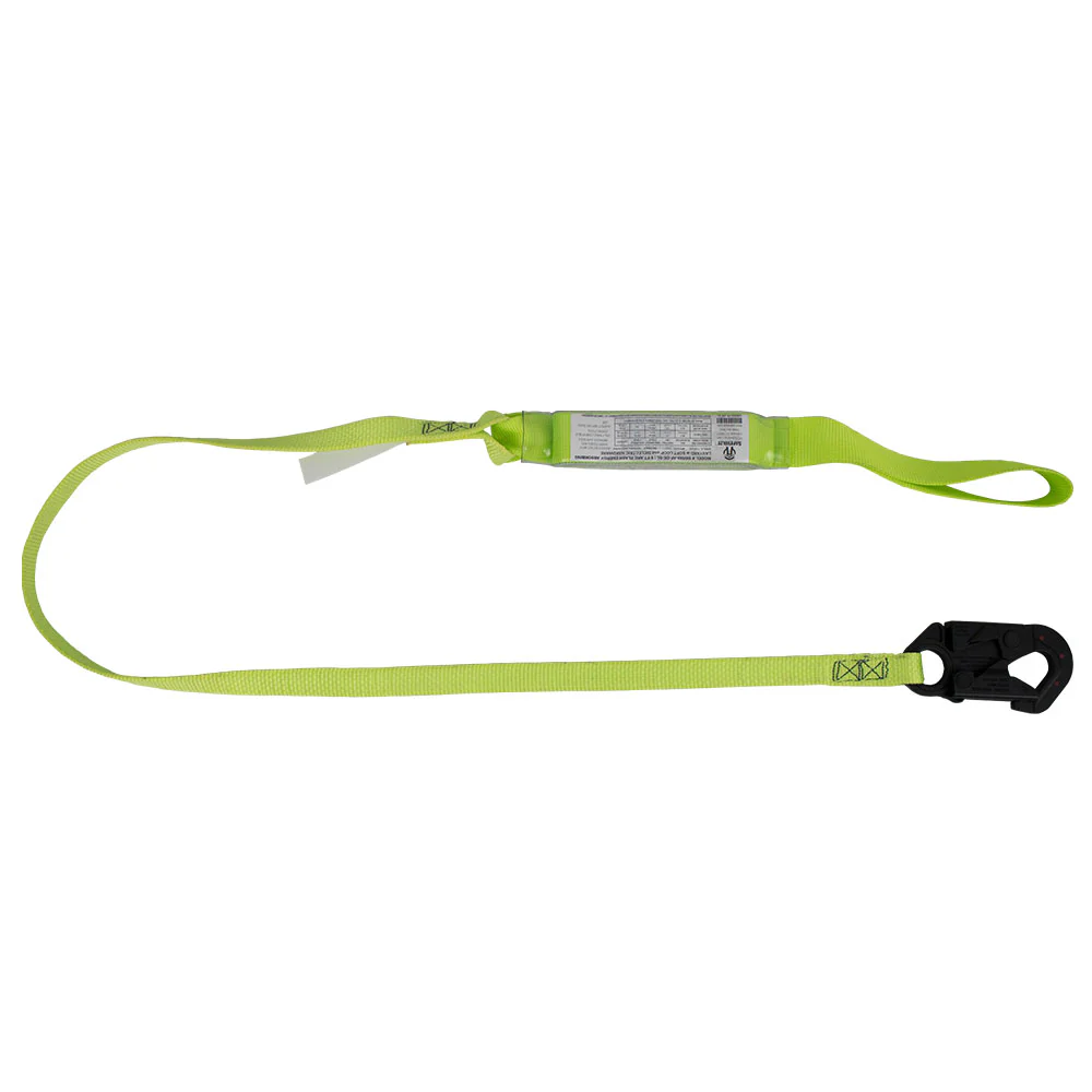 Safewaze SW560-AF-DE-SE 6' Arc Flash Lanyard With Dielectric Snap Hook And Soft Eye - Mactool Shop