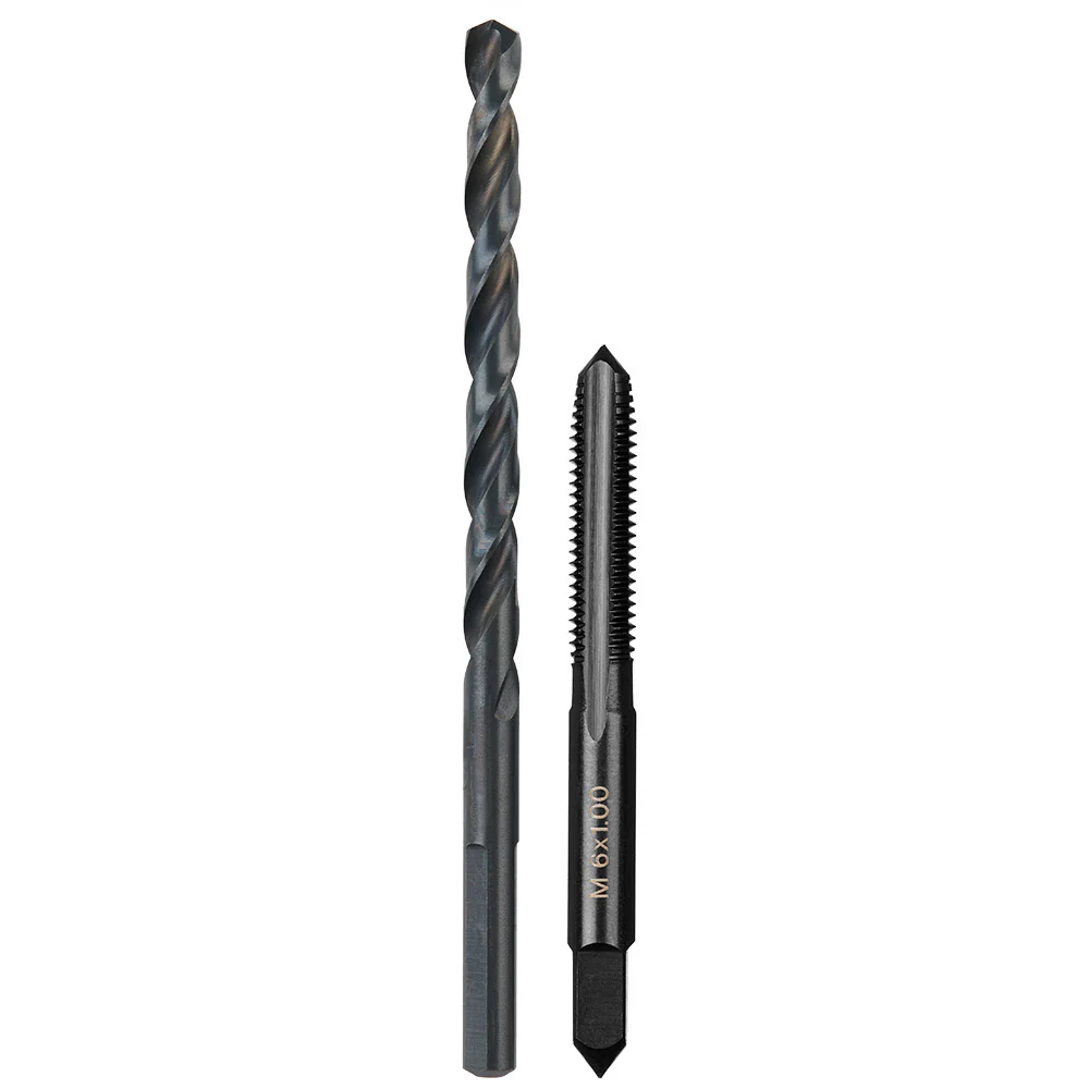 Milwaukee 49-57-5536 M6-1.00 mm Straight Flute Plug Tap & #9 Drill Bit - Mactool Shop