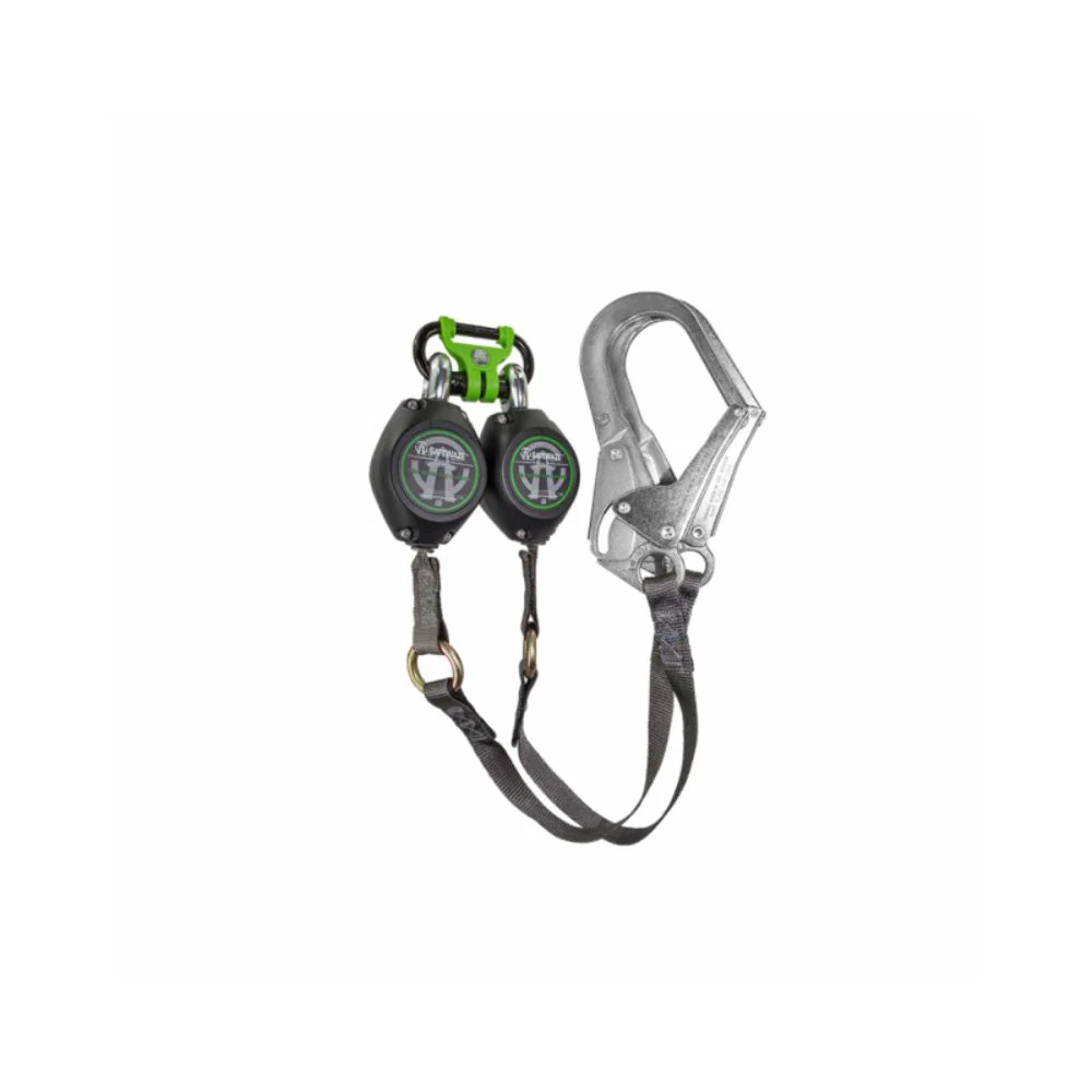 Safewaze FS-FSP1409WDLRBH-BWB Latitude HD 9' Dual Web SRL: 1014 BWB, Rebar Hooks - Mactool Shop