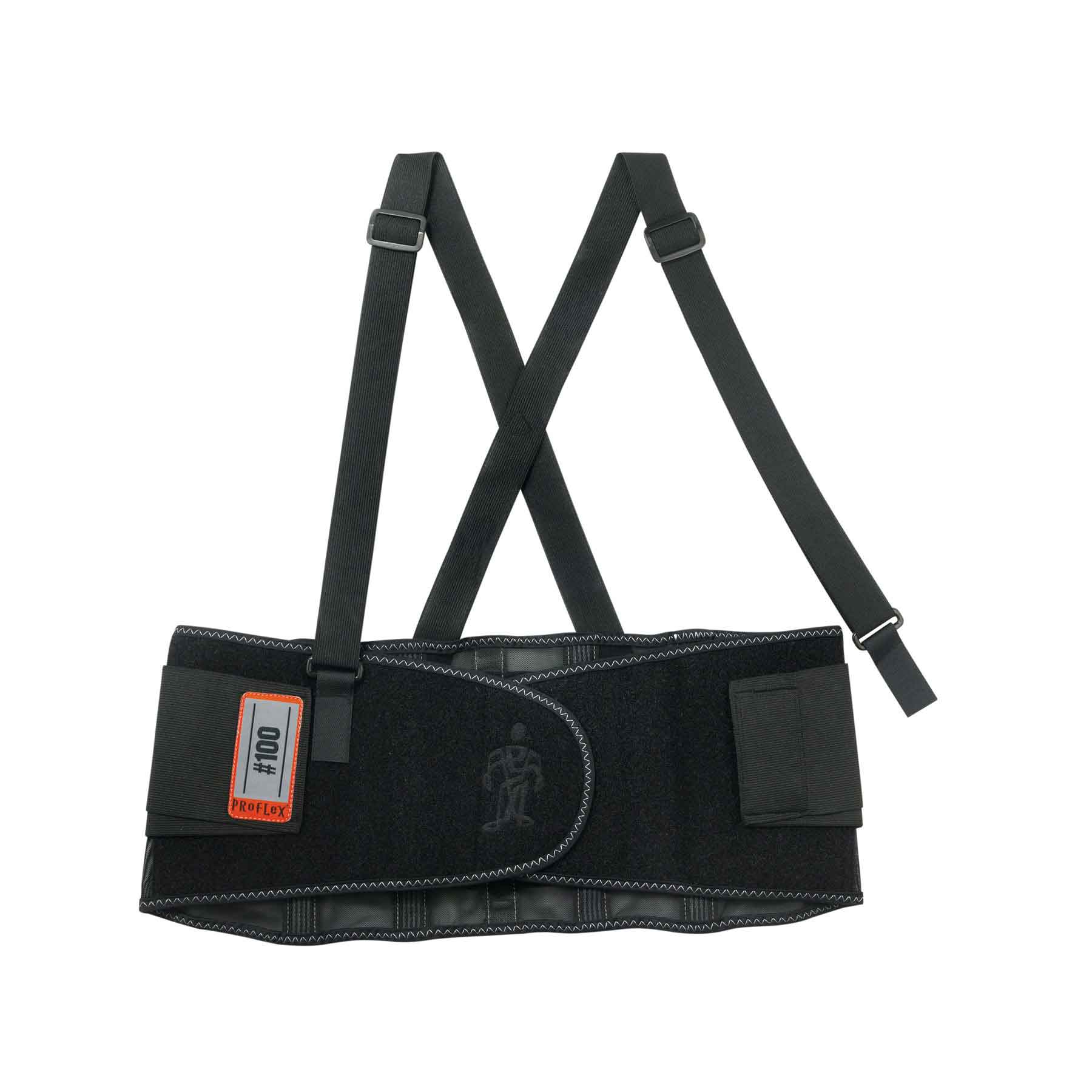 Ergodyne 11382 ProFlex 100 Economy Spandex Back Support, Small, Black - Mactool Shop