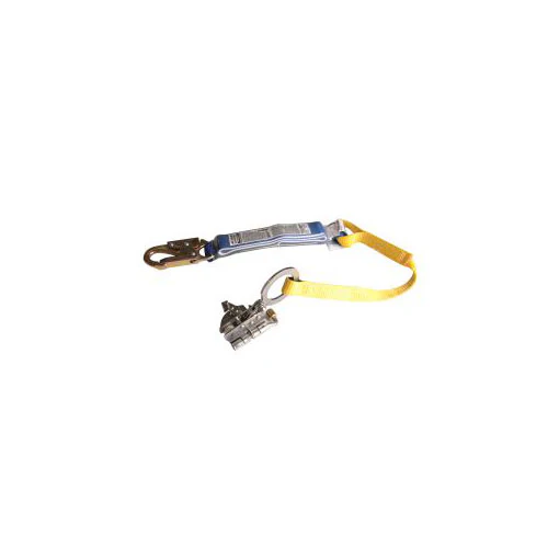 Werner L240001 Stainless Steel Trailing Rope Grab w Shock Absorbing Lanyard - Mactool Shop