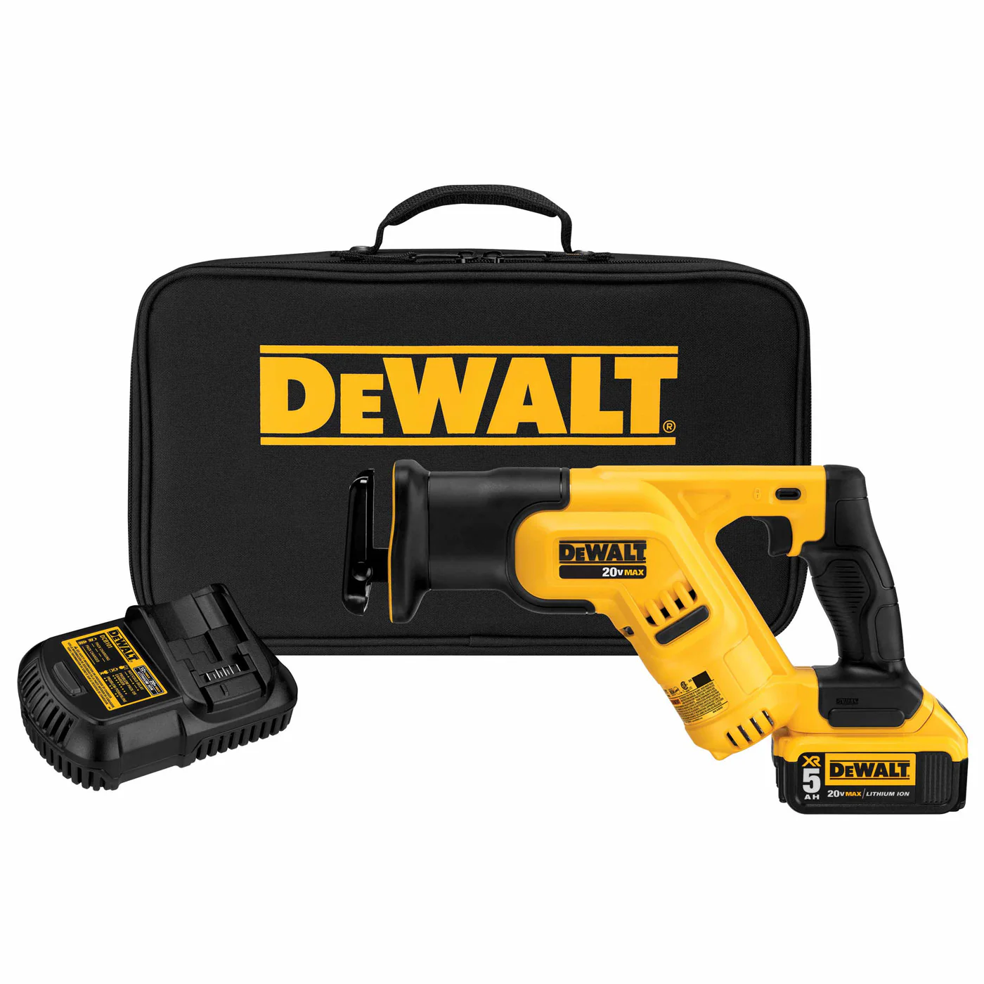 DeWalt DCS387P1 20V MAX Compact Reciprocating Saw Kit - Mactool Shop