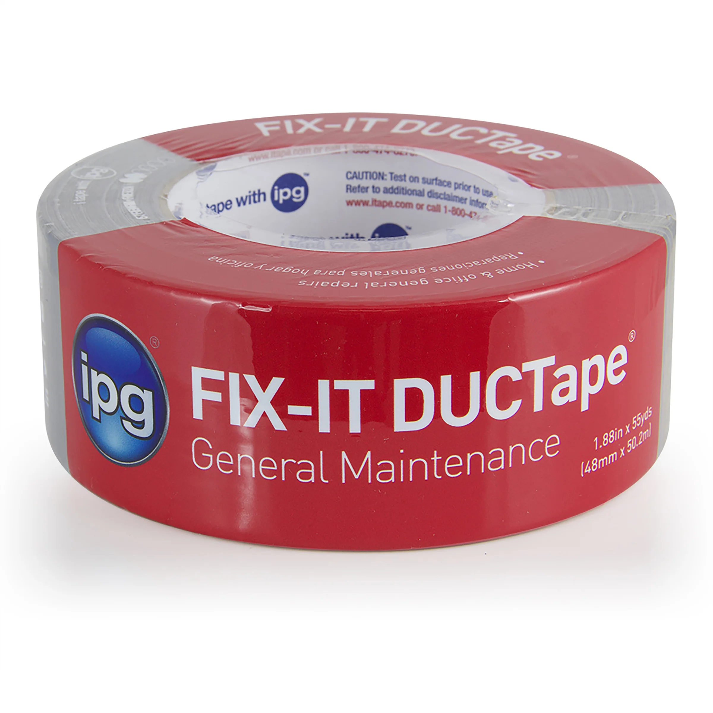 Intertape 91406 AC10 7 Mil Utility Duct Tape - Silver 48MM X 50.2M IPG-IPG 24 - Mactool Shop